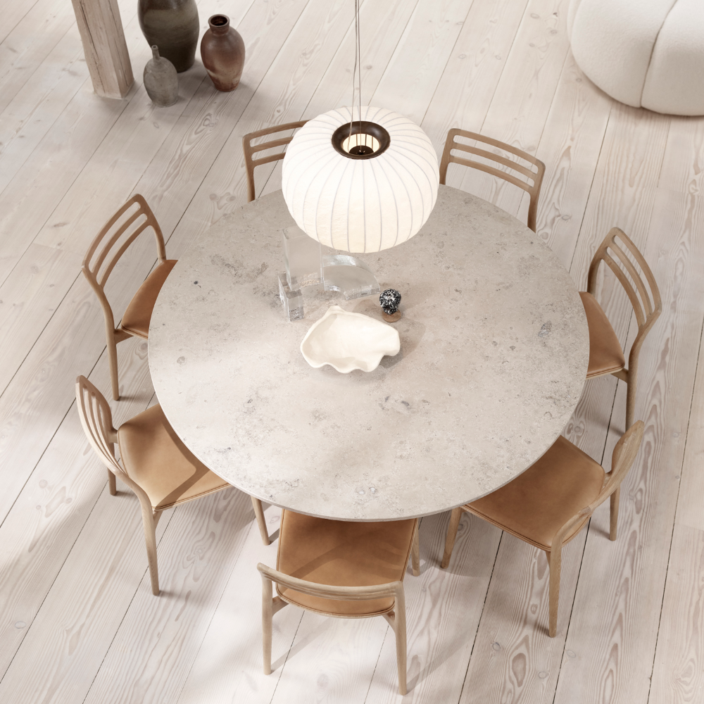 Vipp 495 Cabin table Ø150 cm - Light oak - 2