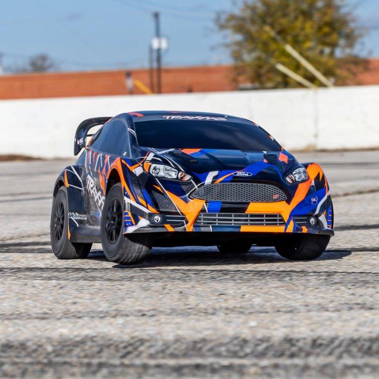 Traxxas Ford Fiesta Rally 1/10 VXL 4WD RTR TQ Orange - 7