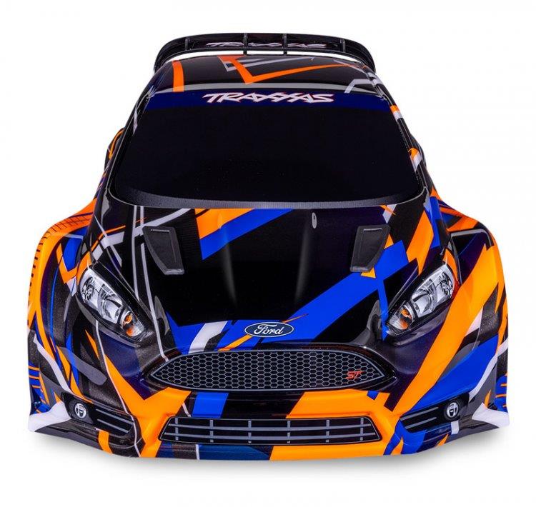 Traxxas Ford Fiesta Rally 1/10 VXL 4WD RTR TQ Orange - 3