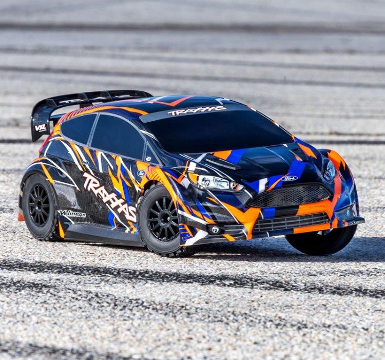 Traxxas Ford Fiesta Rally 1/10 VXL 4WD RTR TQ Orange - 8
