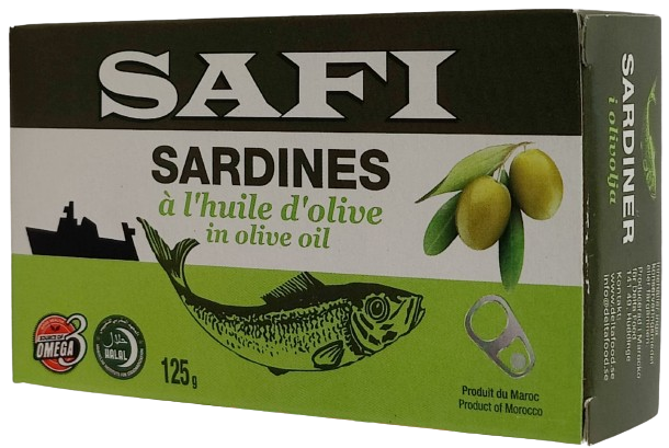 Sardiner i Olivolja 125g