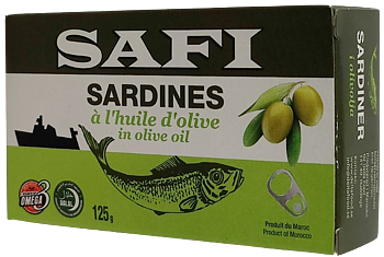 Sardiner i Olivolja 125g