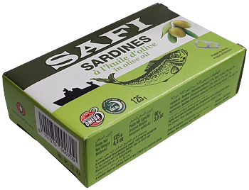 Sardiner i Olivolja 125g