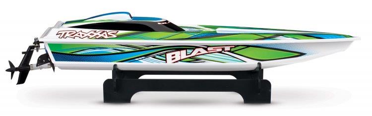 Traxxas Blast Elbåt RTR TQ Grön med Batteri & USB-C Laddare - 6