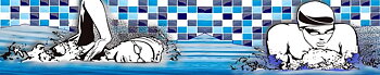 Medaljband simning