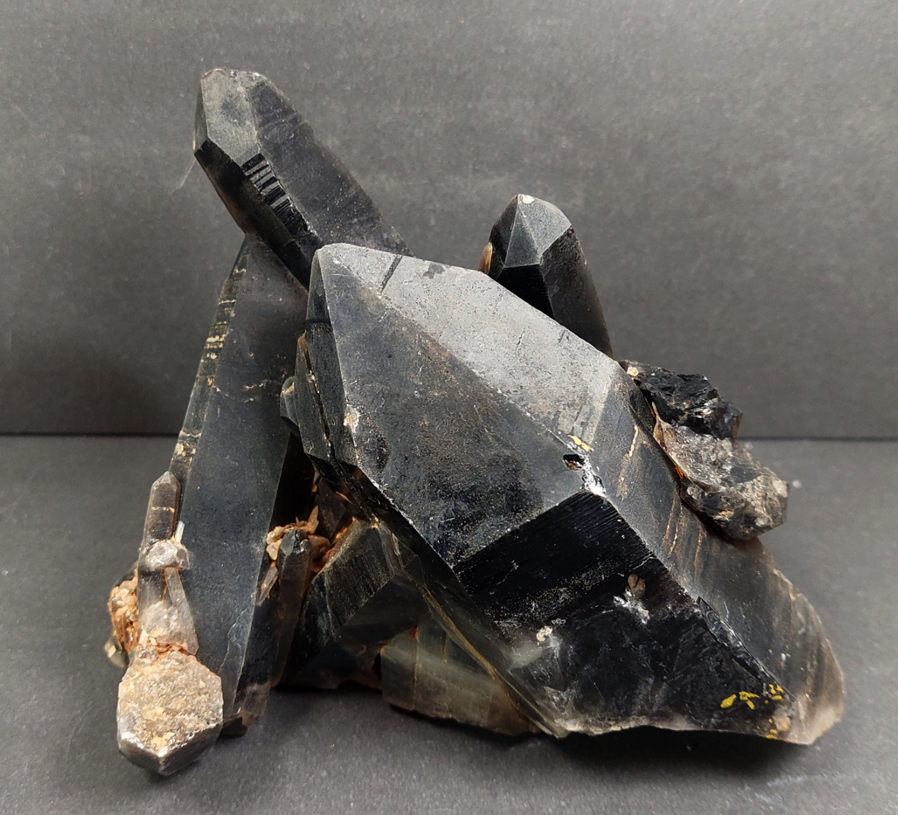 Morion -Rökkvart Kluster, 2 Delar - 2