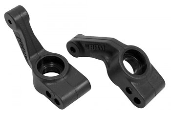 RPM Rear Bearing Carriers for 2WD Slash, Nitro Slash, Stampede, Rustler & Bandit - Black