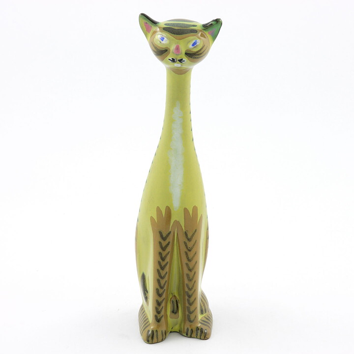 ドロシー・クラフ  背の高い黄色い猫  23cm  1956年  
