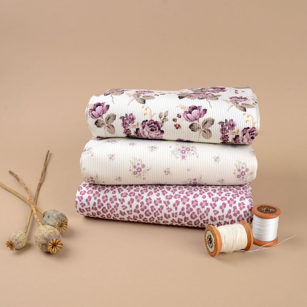 MINI LEO - PLUM  RIBBED - 4