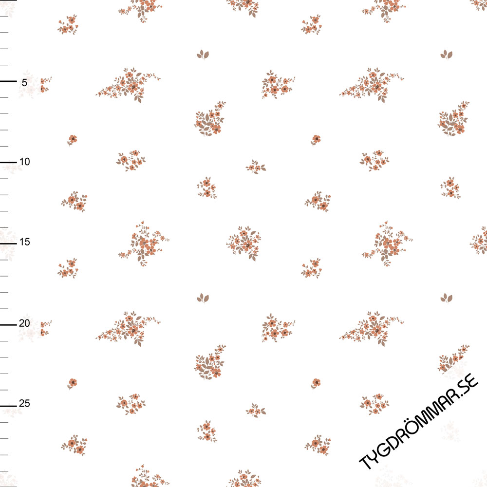 RUSTY FLORALS -  RIBBED - 3
