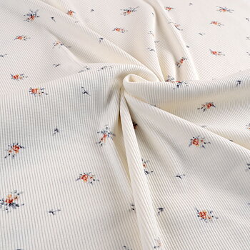 VINTAGE ROSES -  RIBBED