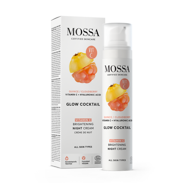 MOSSA Glow Cocktail Vitamin C Brightening Night Cream 50ml - 2