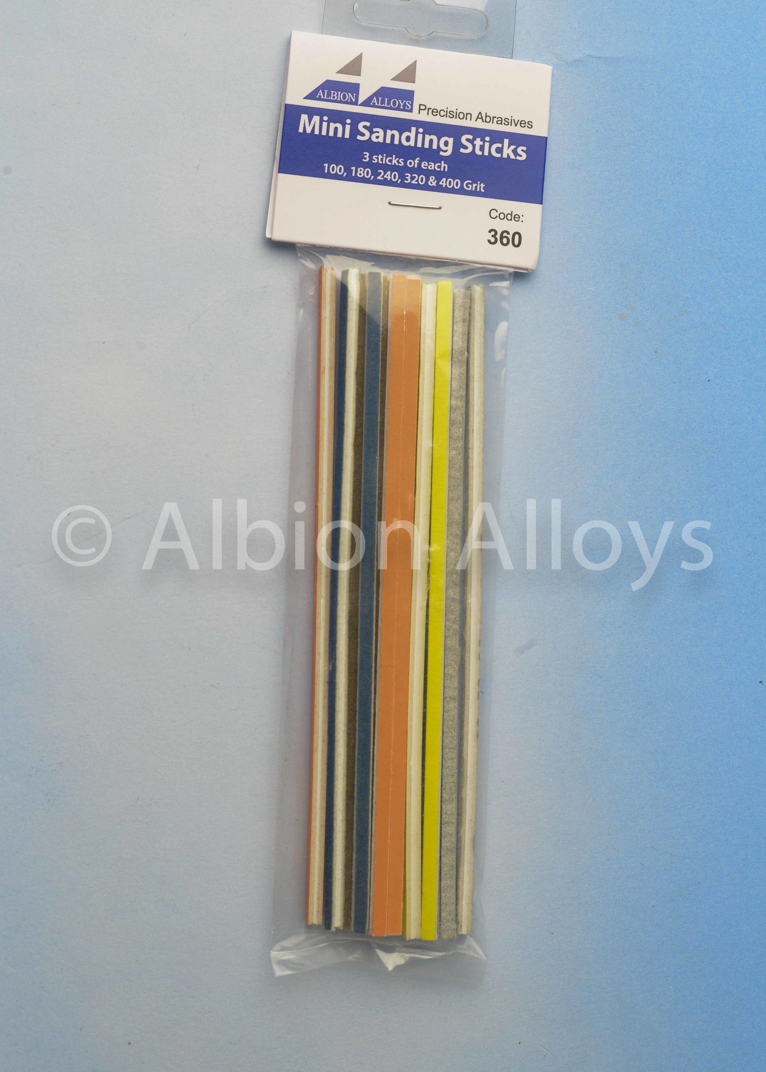 Mini Sanding Sticks - Assorted