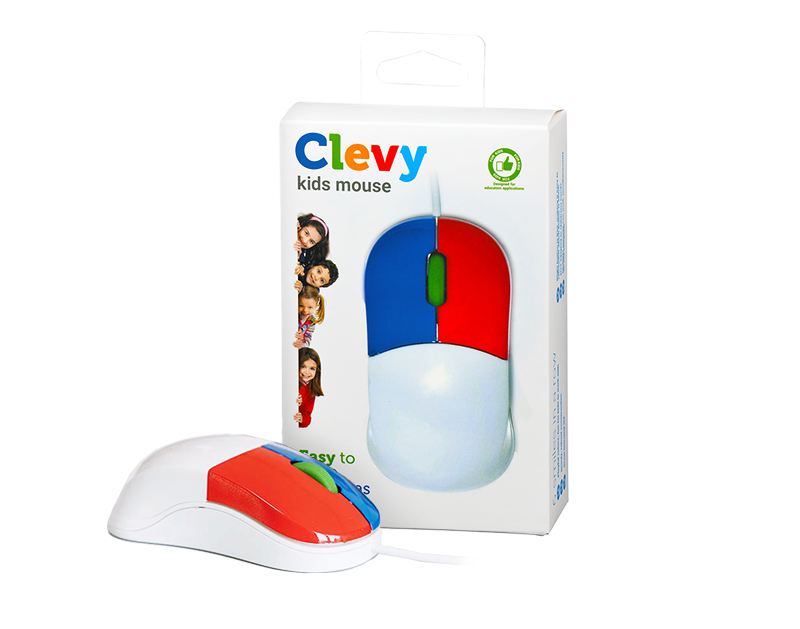 Clevy datamus for barn (USB)