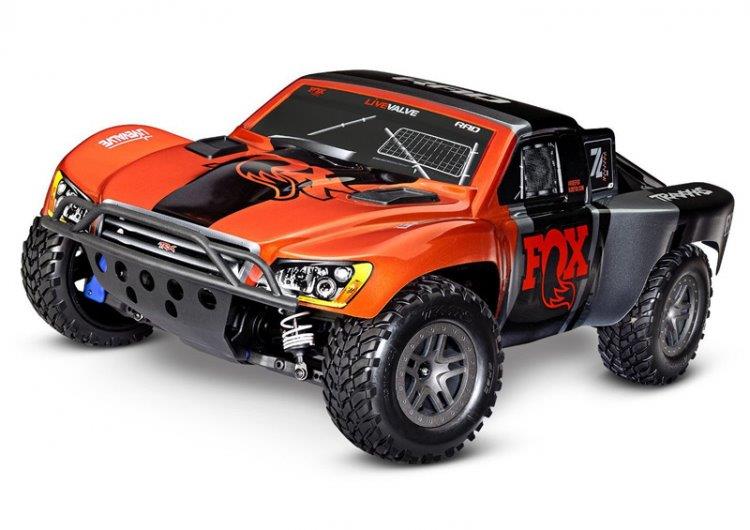 Traxxas Slash 4x4 1/10 RTR TQ BL-2s Fox
