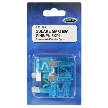 Säkring maxi 60A blå 5st