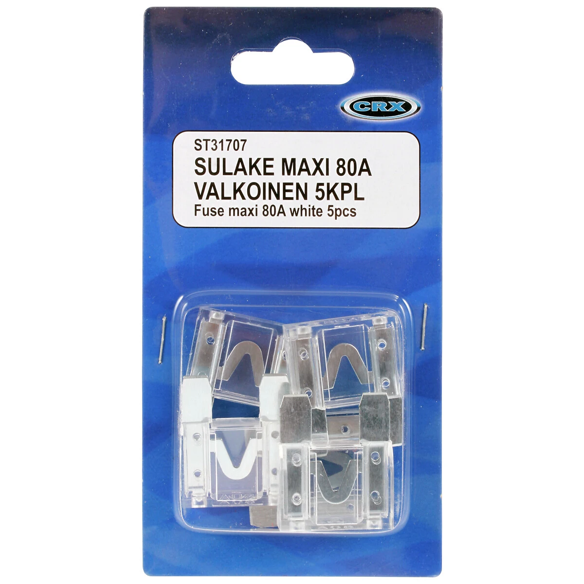 Säkring maxi 80A vit 5st - 2