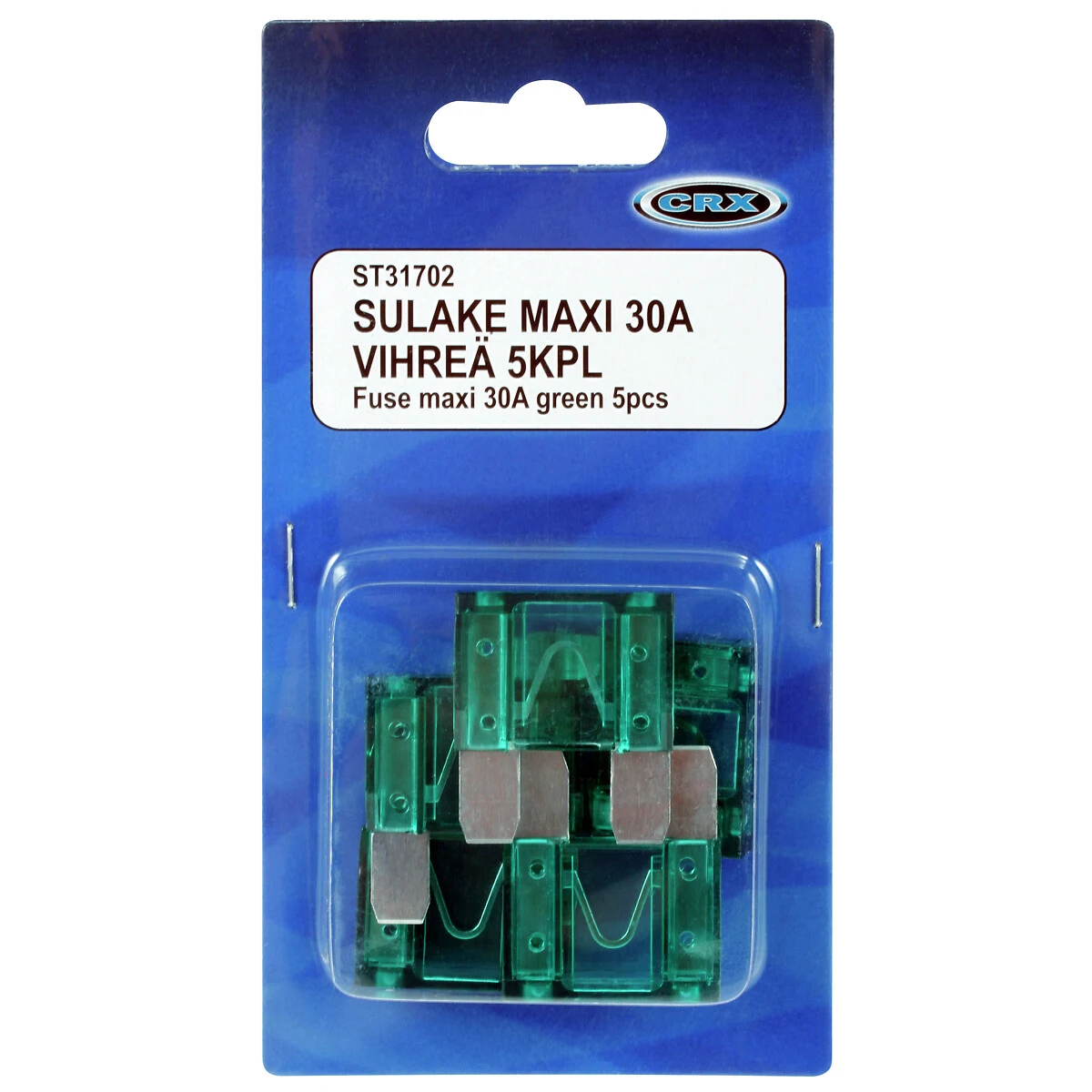 Säkring maxi 30A grön 5st