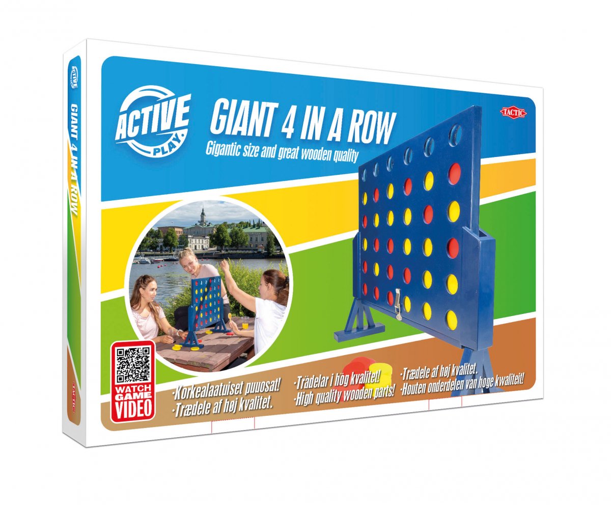 Tactic Spel XL 4 i rad