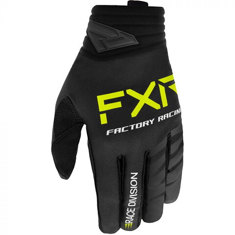 FXR - PRIME MX - HANDSKE - Svart/Hi-Vis