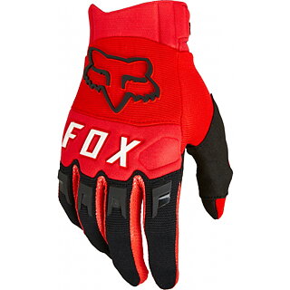 FOX - DIRTPAW HANDSKE - Fluo Red