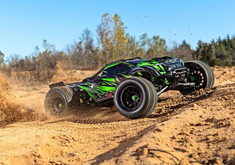 Traxxas XRT ULTIMATE Race Truck TQi TSM RTR Grön Limited Edition - 4