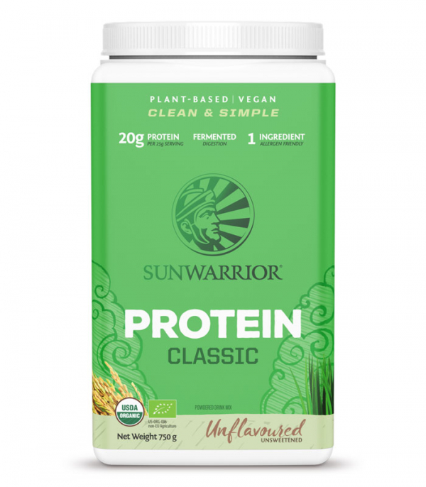 Sunwarrior Classic Protein Naturell 750 g EKO
