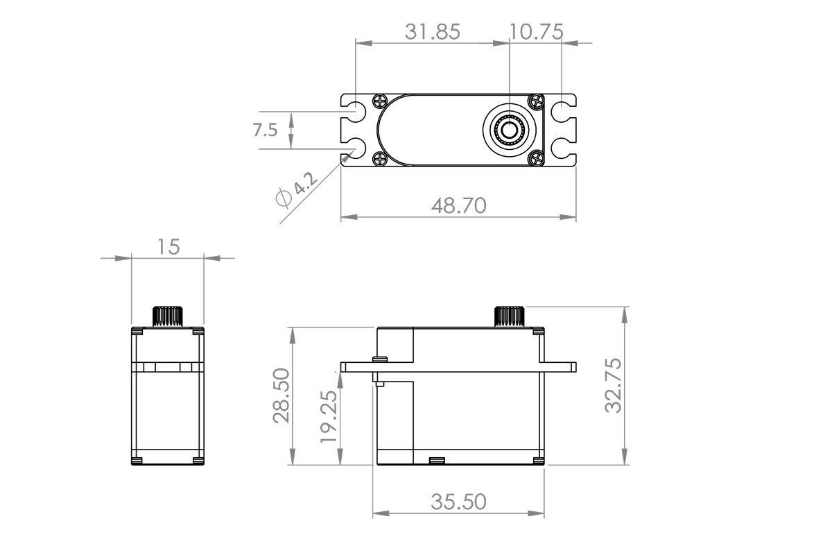 MKS HV9780 0.04s/60°, 4.5kg.cm - 2