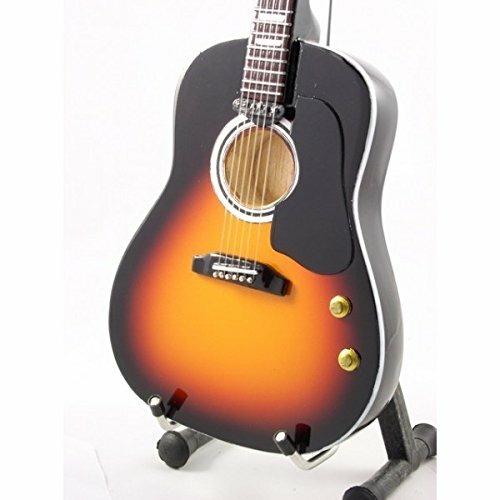 Mini guitar: The Beatles - John Lennon - Acoustic Sunburst