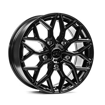 18" 1AV WHEELS ZX12T - GLOSSY BLACK 1125 KG