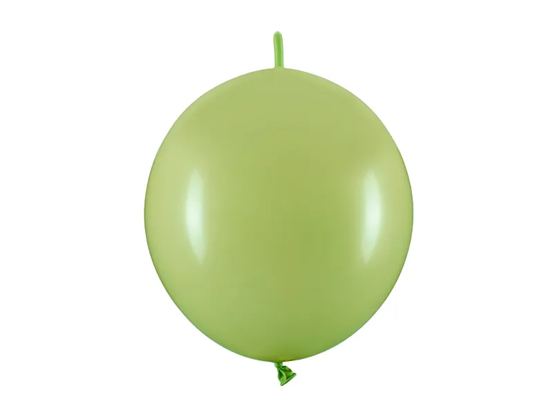 Ballonger med länkning - Olivgrön 20-pack