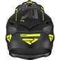 FXR - HELIUM RACE - HJÄLM - Black/Hi-Vis