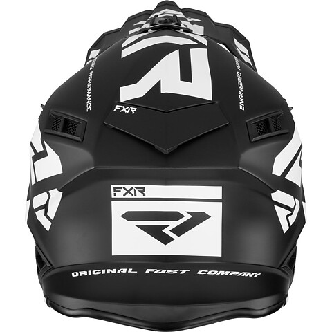 FXR - HELIUM RACE - HJÄLM - Black/White