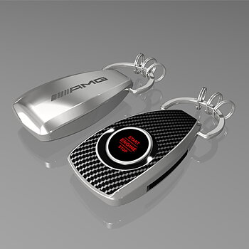 AMG carbon key ring with light genuine Mercedes-AMG collection