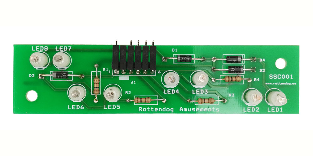 Scared Stiff Crate LED Board