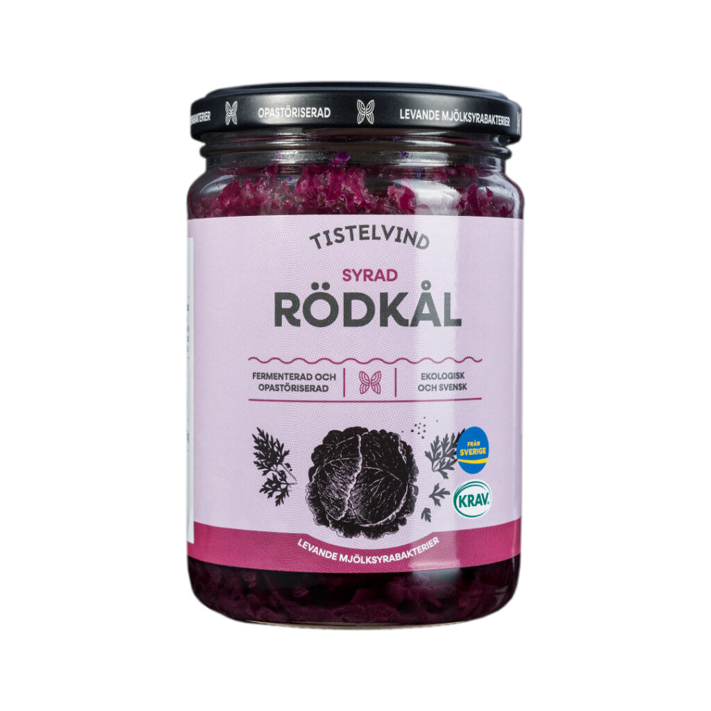 Syrad Rödkål Tistelvind 390ml