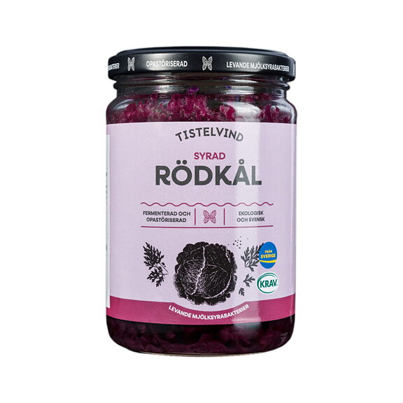 Syrad Rödkål Tistelvind 390ml
