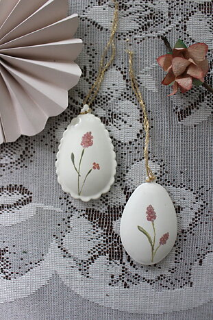 Påskhänge, rosa ägg