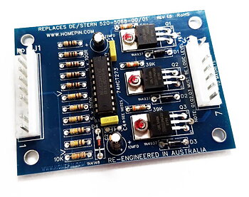 Data East/Sega/Stern Magnet Auxiliary Driver Board