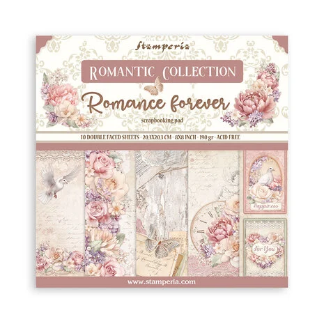 Romance Forever 8x8 Inch Paper Pack