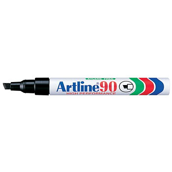 Märkpenna svart medium artline 90