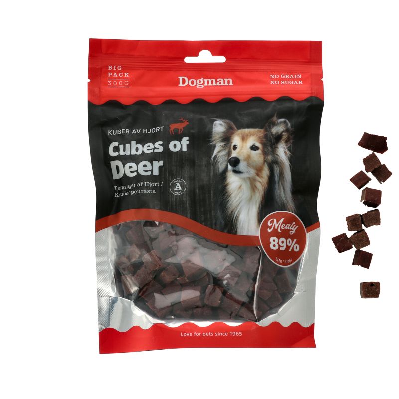 Dogman Cubes of deer 300g 300g - 2
