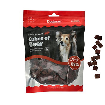 Dogman Cubes of deer 300g 300g