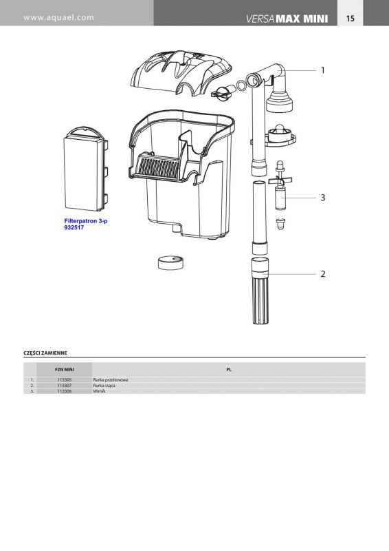 Aquael Filter Versamax FZN-mini - 5
