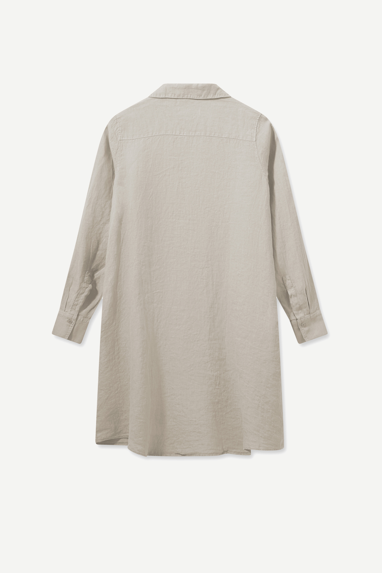 Mos Mosh Rielle Linen Dress Cement - 2