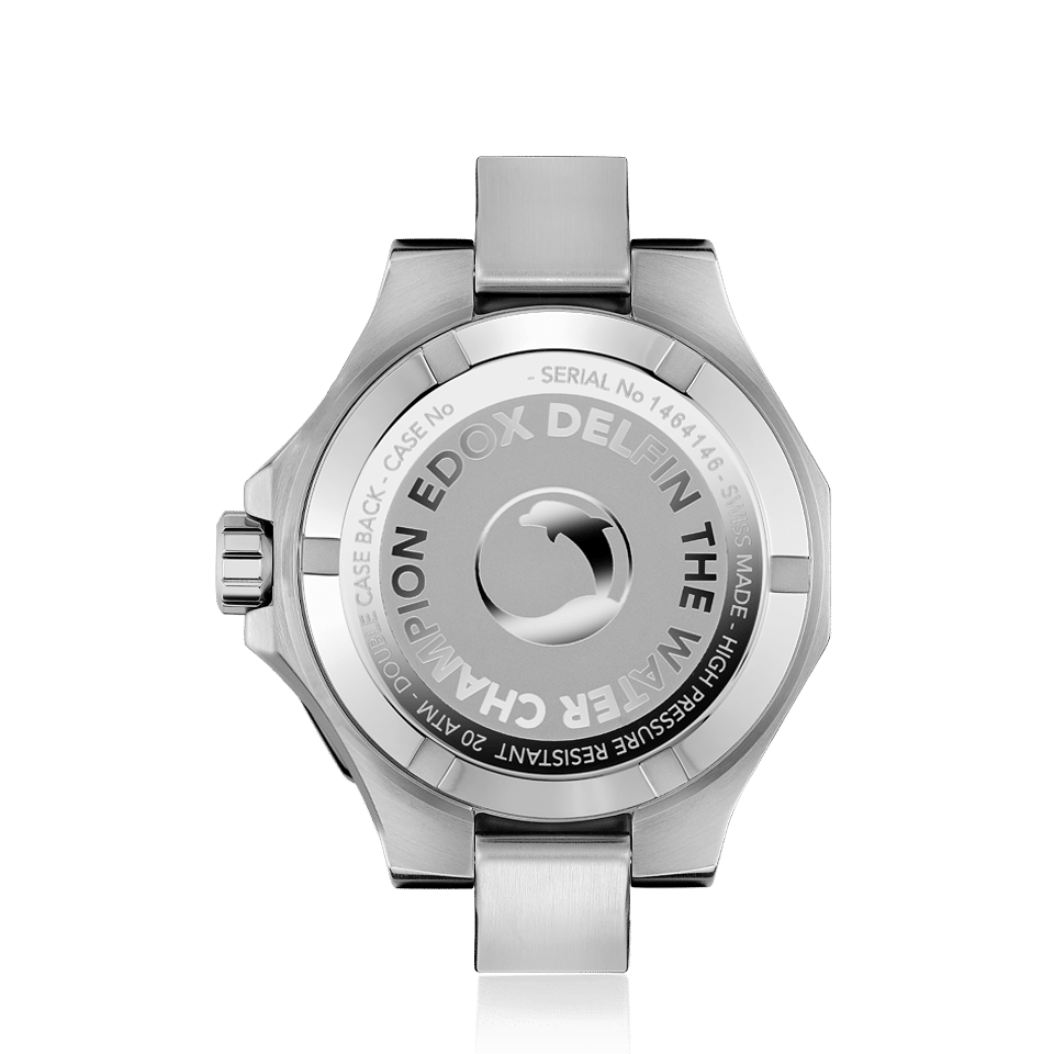 Edox Delfin The Original -  Day Date Automatic - 2