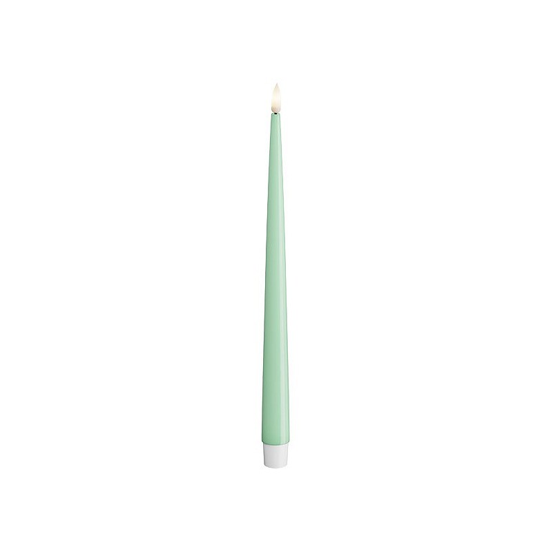 Ledljus / Rustikljus / 2-pack / 28cm Mint