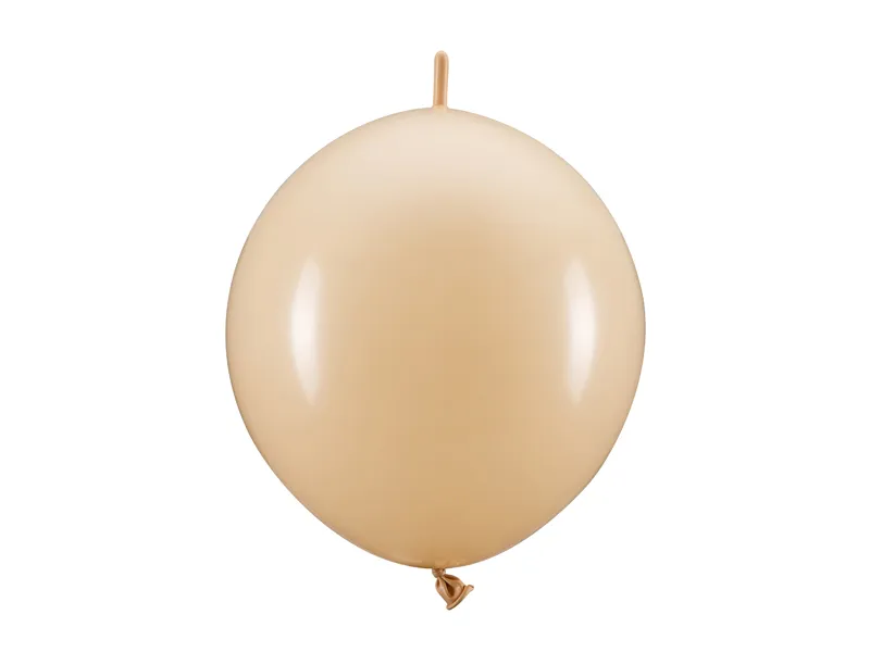Ballonger med länkning - Nude 20-pack