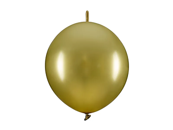 Ballonger med länkning - Guld 20-pack