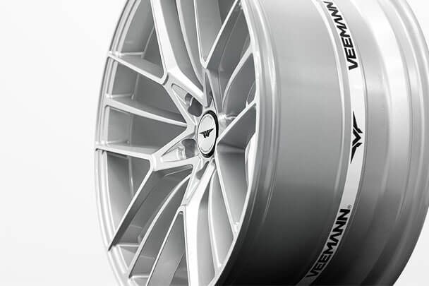 20" Veemann V-FS53 Silver/polished 5x112 - 6